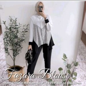 FAZARA BLUOSE -WHITE