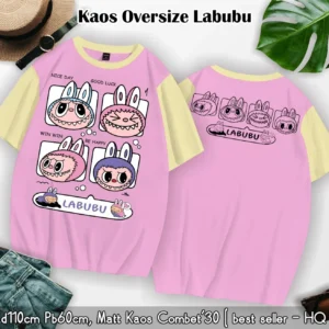 KAOS OVERSIZE LABUBU ORI