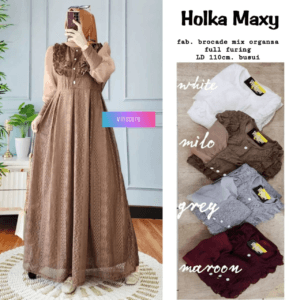 Holka Maxy Brocade by Aishaa – colour Milo