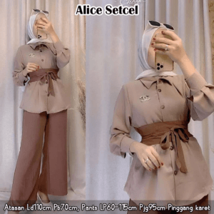 SALE ALICE SETCEL CRINKLE BY AISHAA – MOCCA/MILLO