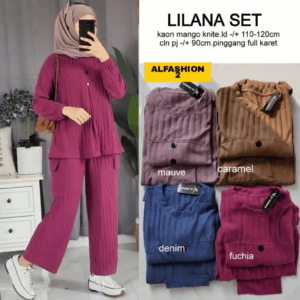 LILANA SET BY AISHAA – FUCHIA