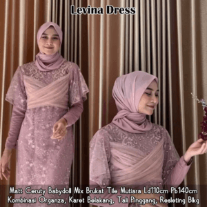 Promo Cuci Gudang LEVINA DRESS BY AISHAA – DUSTYLAVE