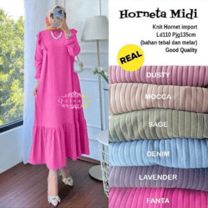 HORNETA MIDI KNIT HORNET PLAKAT GHANIM – FANTA