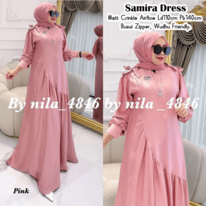 SAMIRA DRESS BY HAMMADA – DUSTY