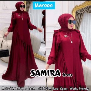 SAMIRA DRESS BY HAMMADA – MARUN