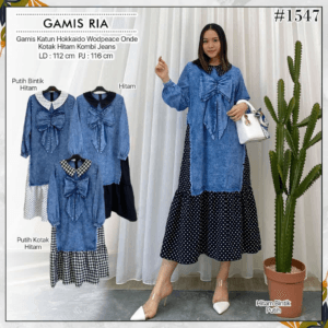 GAMIS RIA – ADA 2 PILIHAN MOTIF