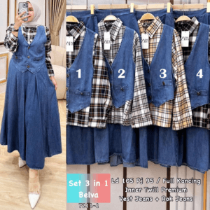 SET 3IN1 BELVA TAG LABEL ZARA ORI – KLIK ORDER UNTUK PILIHAN WARNA