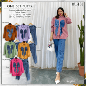 ONE SET PUPPY – KLIK ORDER UNTUK PILIHAN WARNA