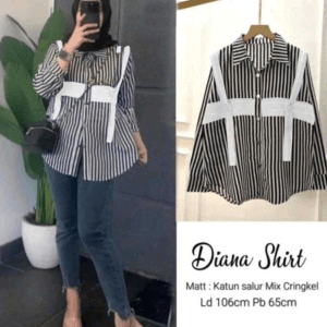 DIANA SHIRT FIT XL – WHITE