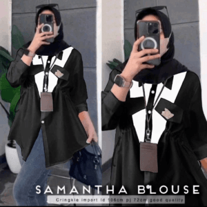 SAMANTHA BLUOSE – BLACK