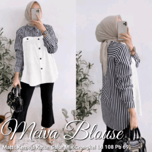 MEIVA BLUOSE – FIT XL – WHITE