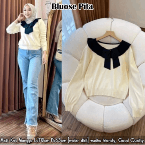 BLUOSE PITA – WHITE