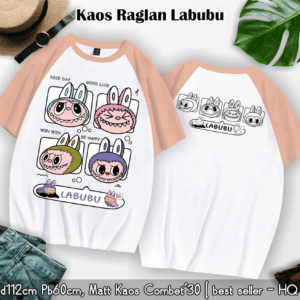 KAOS RAGLAN LABUBU – ORI