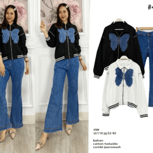 4183 SET JEANS BUTTERFLY