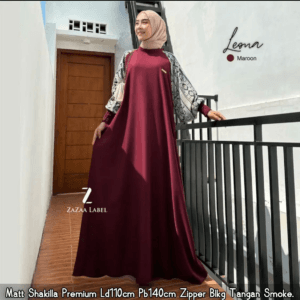 LEONA DRESS – MARUN