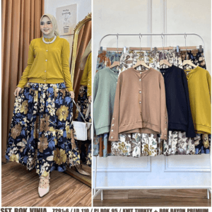 SET ROK VINIA BY ZARA WOMEN – KLIK ORDER UNTUK PILIHAN WARNA