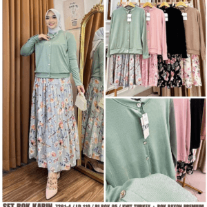 SET ROK KARIN BY ZARA WOMEN – LIHAT WARNA ATASAN