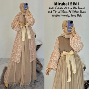 MIRABEL 2IN1 BY AISHAA – MOCCA