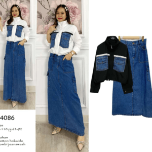 4086 SET JEANS POCKET DEPAN