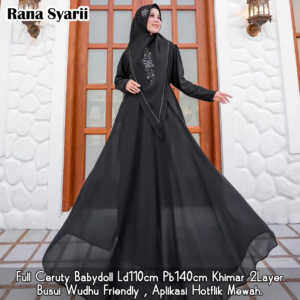 RANA SYARII BY FAREL – BLACK