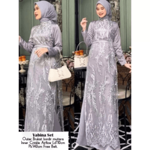 VABINA SET OUTER BY FARASHA – GREY