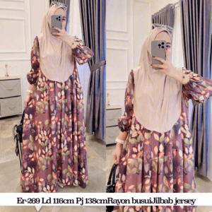 GAMIS BERGO SET HIJAB ER-269