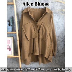 AILCE BLUOSE BY AISHAA – MOCCA